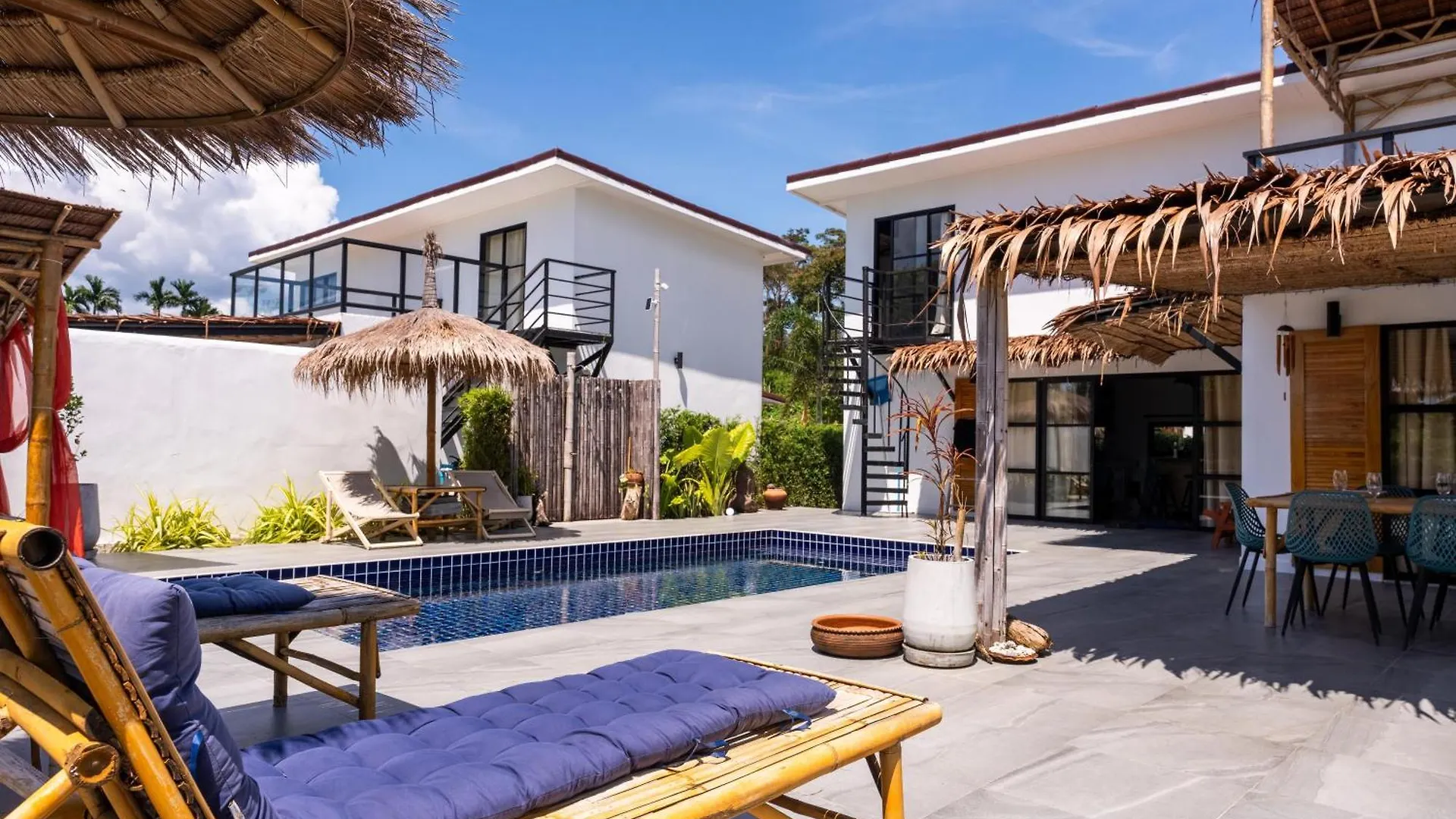קו לנטה Manao Seaview Pool Villa 21 - 5 Mins Walk To The Beach  קו לנטה